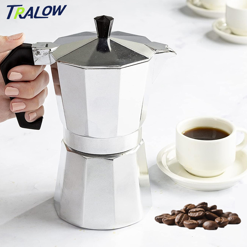 TRALOW Italian Stovetop Espres - đánh giá và giá Home Office Moka