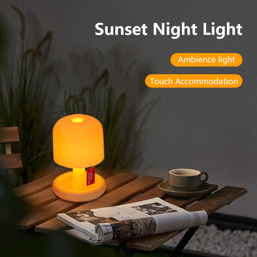 Sunset Lamp Mini Touch Night L - đánh giá và giá Desk Lamp Led