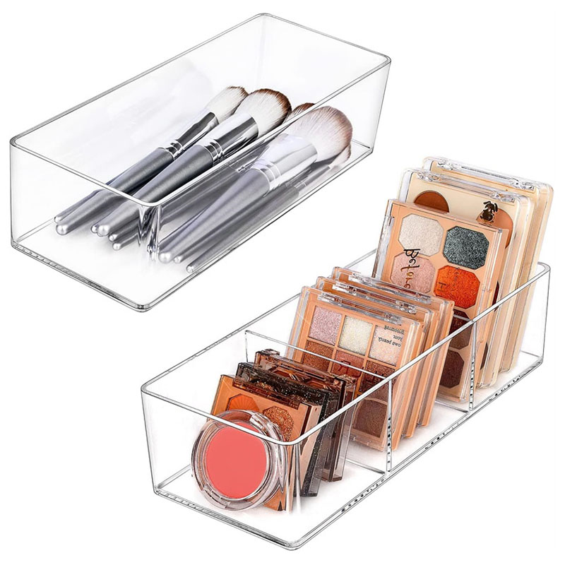 Acrylic Cosmetics Storage Box  - đánh giá và giá Home Office Desk With Drawers