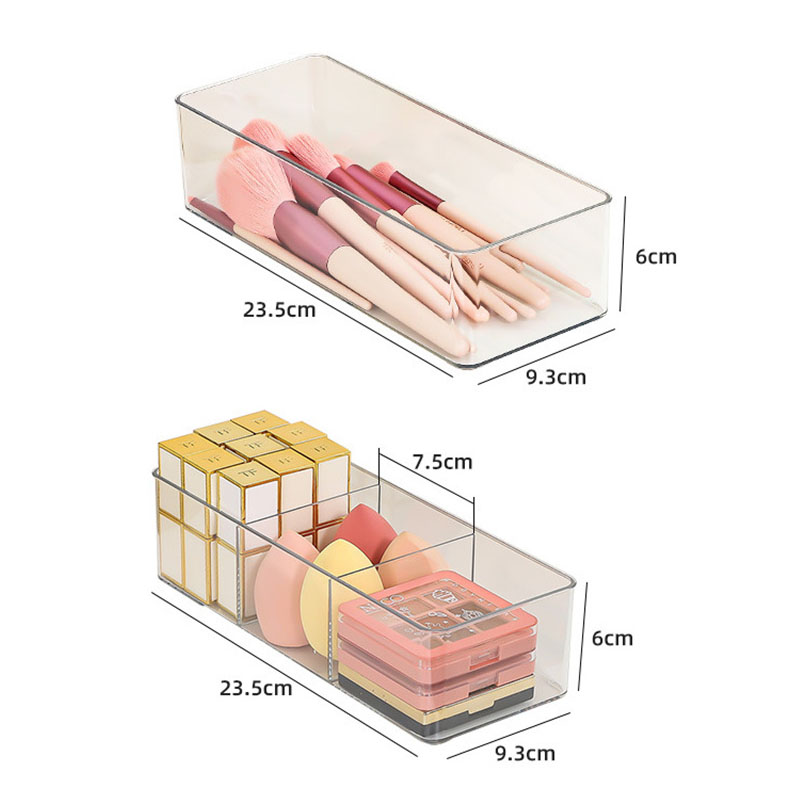 Acrylic Cosmetics Storage Box  - đánh giá và giá Home Office Desk With Drawers