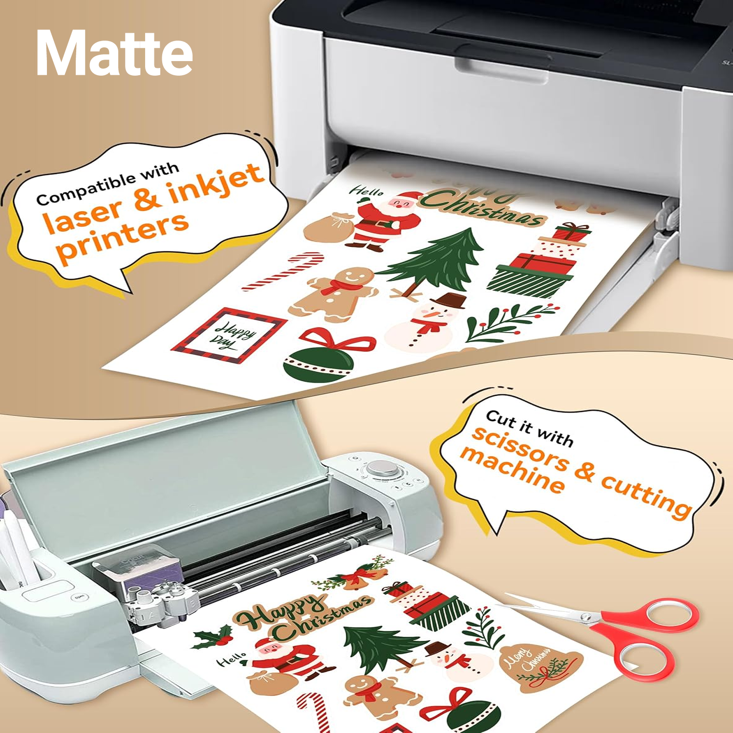 10/20/40Pcs A4 Premium Matte V - đánh giá và giá Label Maker Machine