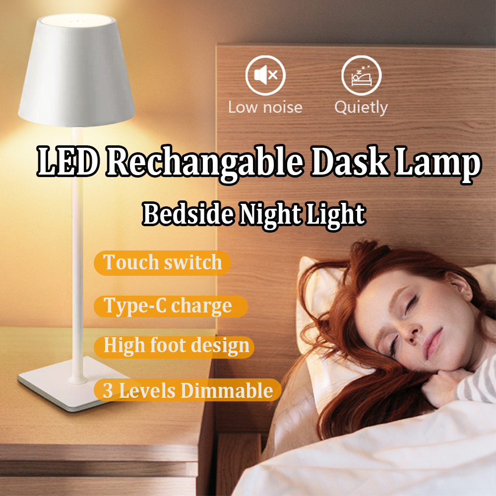 LED Rechargeable Desk Light Wi - đánh giá và giá Desk Lamp Led