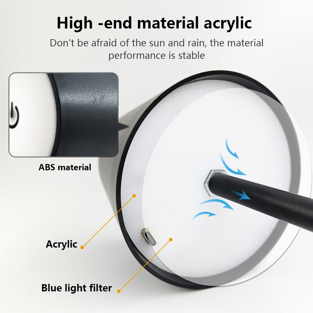 LED Rechargeable Desk Light Wi - đánh giá và giá Desk Lamp Led