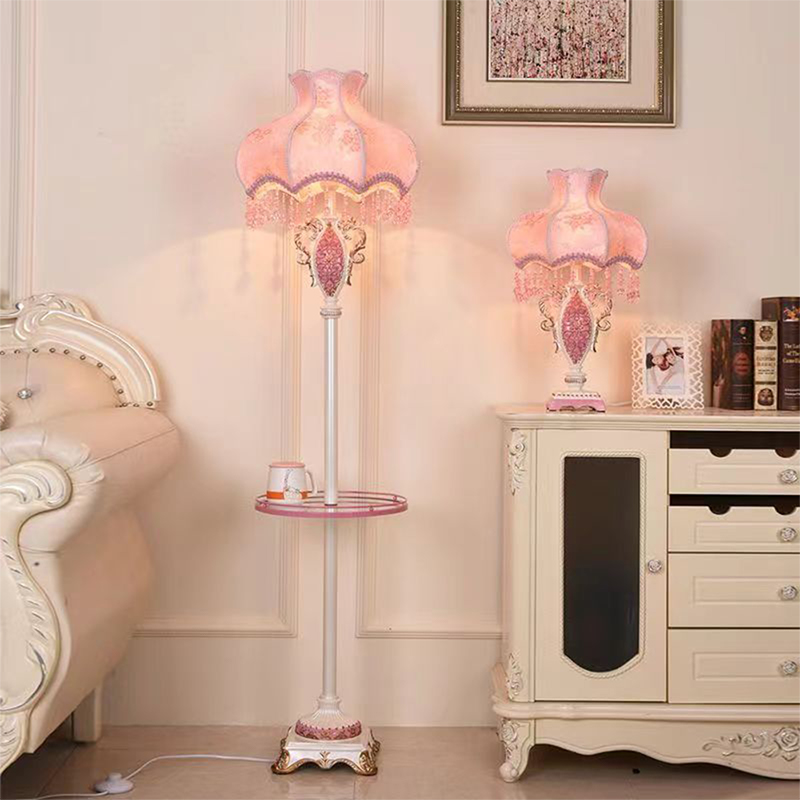 European Pink Table Lamp Luxur - đánh giá và giá Desk Lamp Led