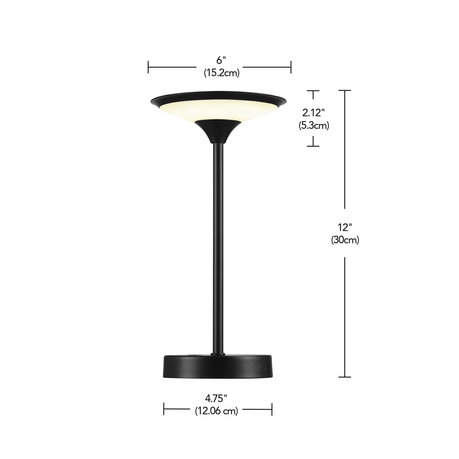 12 Inch Black 1.5W Integrated  - đánh giá và giá Desk Lamp Led